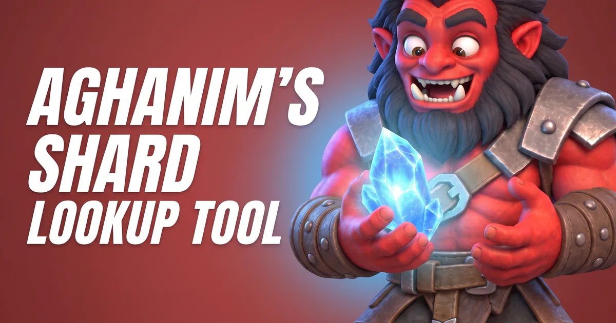 Dota 2 Aghanim's Shard Lookup
