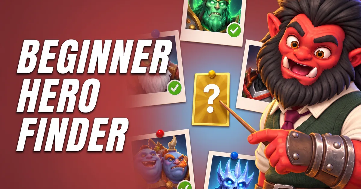 Dota 2 Beginner Hero Finder
