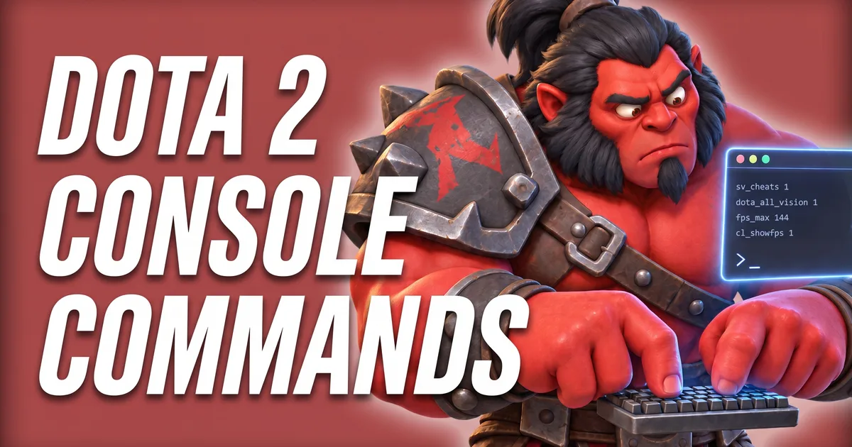 Dota 2 Console Commands Lookup