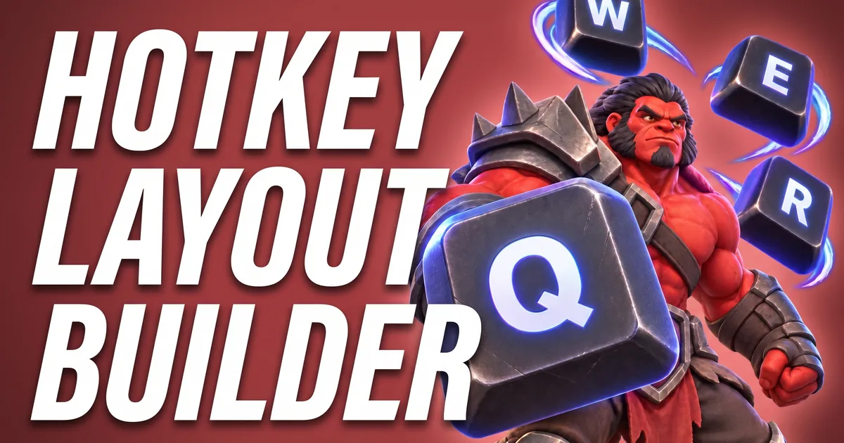 Dota 2 Hotkey Layout Builder