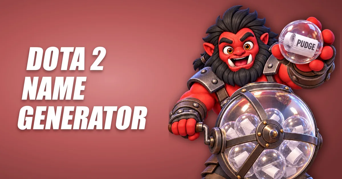 Dota 2 Name Generator