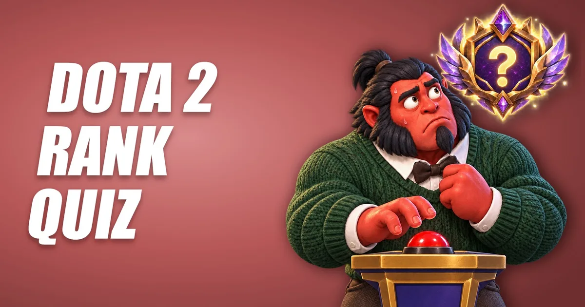 Dota 2 Rank Quiz